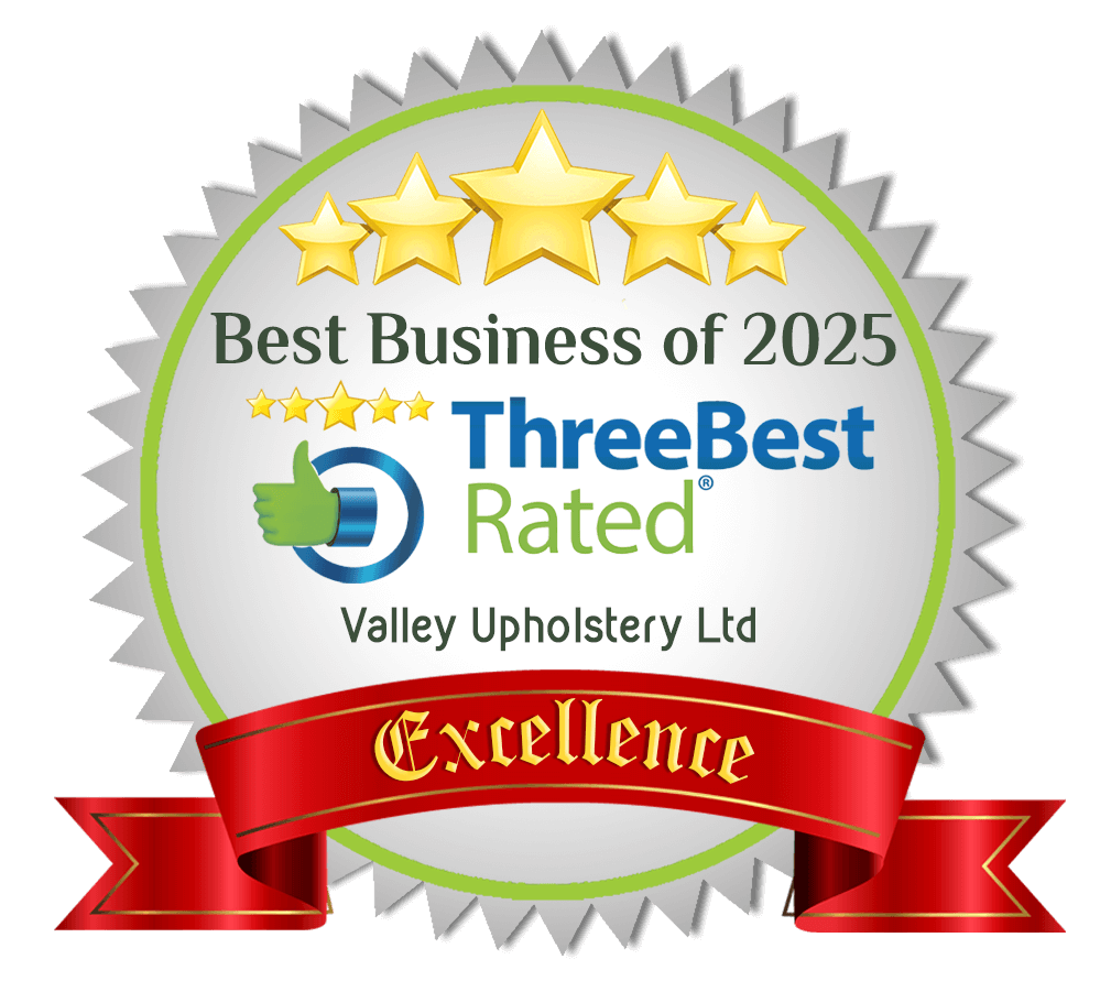 Valley upholstery threebestrated award 2025